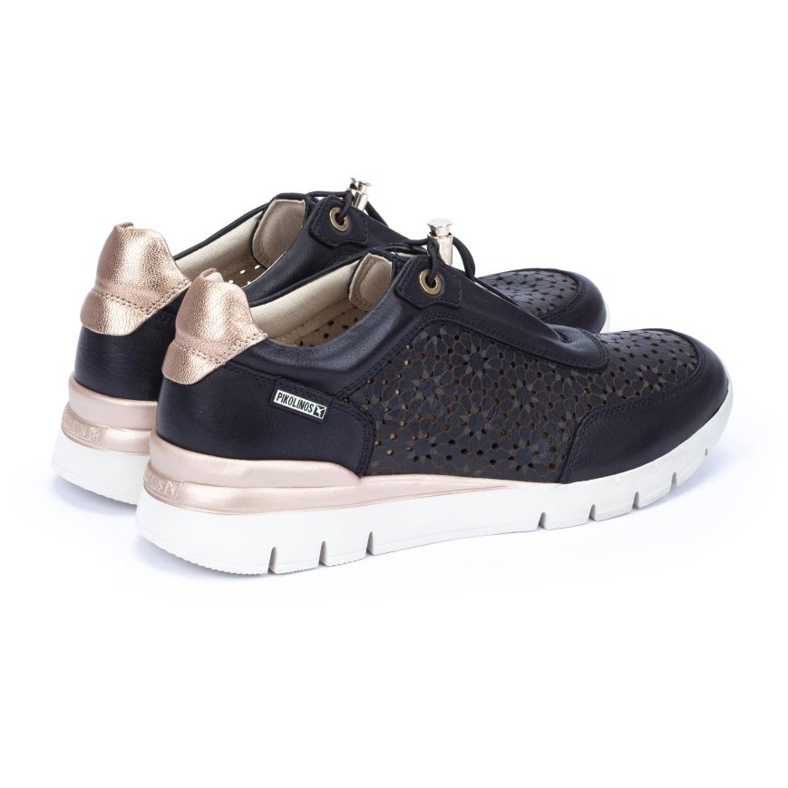 Women's Pikolinos CANTABRIA Sneakers Black | NZ B9Q831A